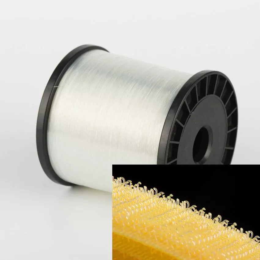 نخ 0.22mm 400D nylon66 nofon monofilament نخ pa66 برای قلاب و حلقه