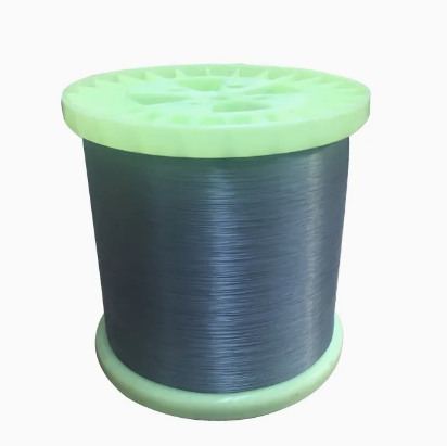 نخ تک رشته ای پلی استر خاکستری 0.22 میلی متری برای آستین های بافته