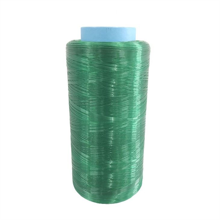نخ منفلیمان HDPE سبز رنگ برای تور ماهیگیری