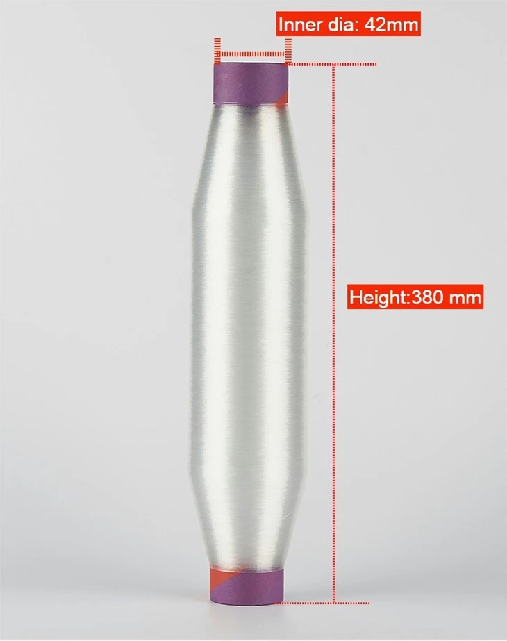 0.15mm Polyester Monofilament Yarn For 3D Spacer Mesh Fabric